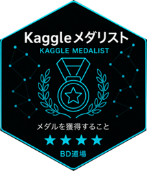 Kaggleメダリスト